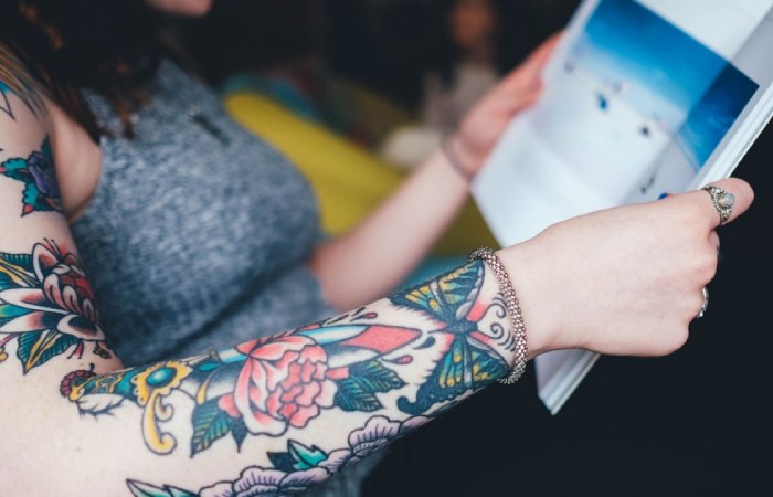 Arm To Shoulder Tattoos for Women