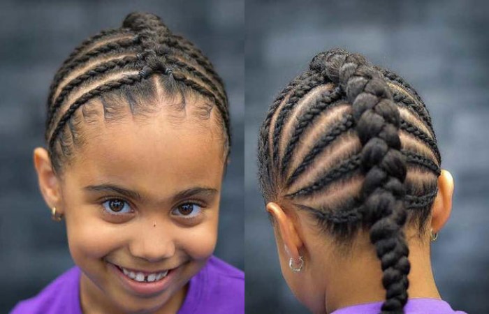 Criss Cross Braids Pigtails