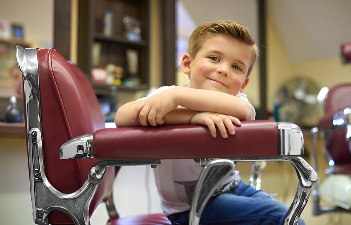 Haircut for Little Boys