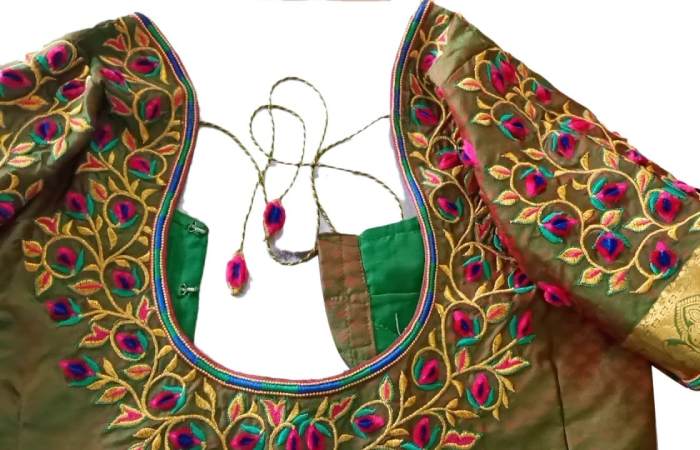 Machine Embroidery Designs For Blouse