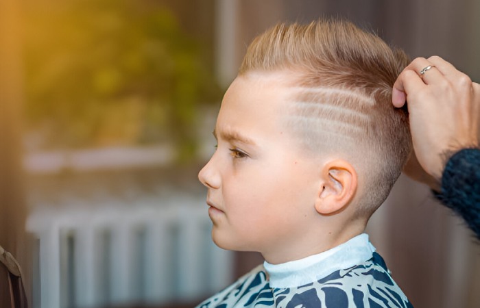 Rocker-Style Haircut for Boys