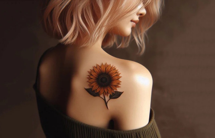 Simple Shoulder Tattoo