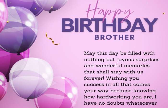 Best Heart Touching Birthday Messages for Bro