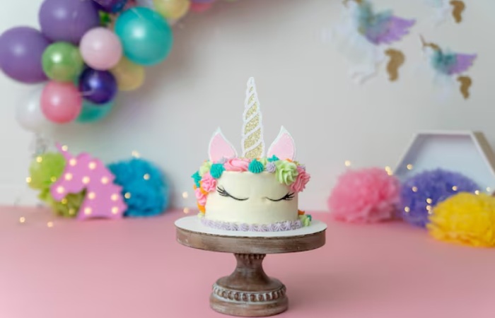 Birthday Cake Unicorn Theme