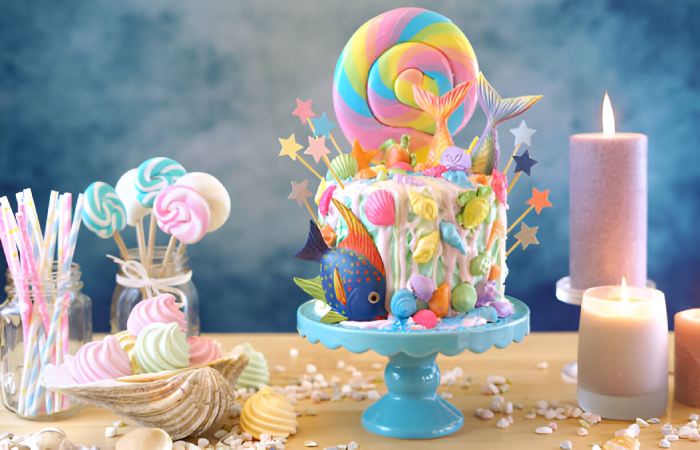 Candy Theme Cake