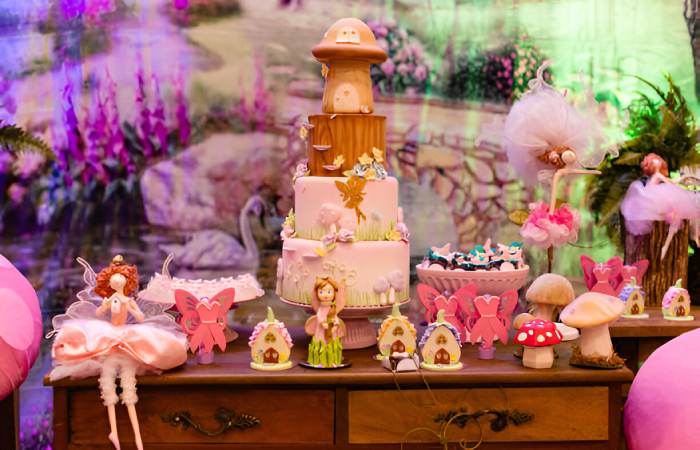 Fairy Theme Birthday Cake