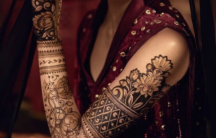 Full Arm Mehndi