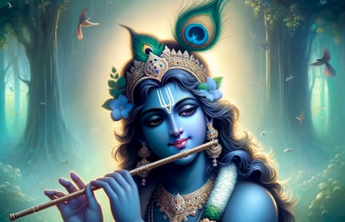 Krishna Flute And Peacock Feather Image HD