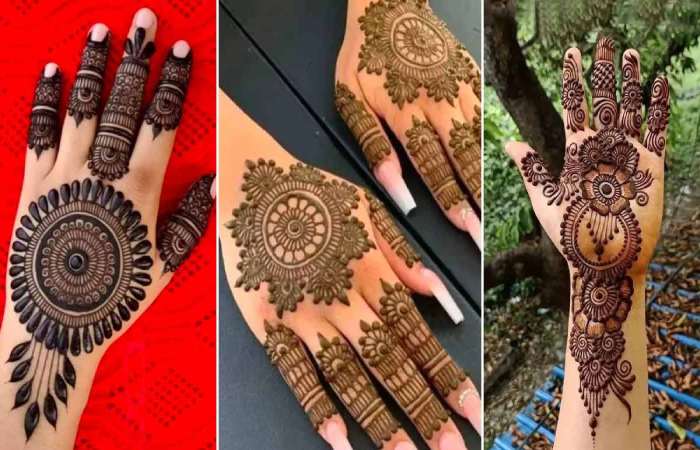 Mehndi Designs Front And Back