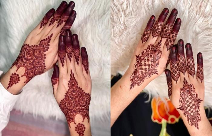 Mehndi Designs Front Hand