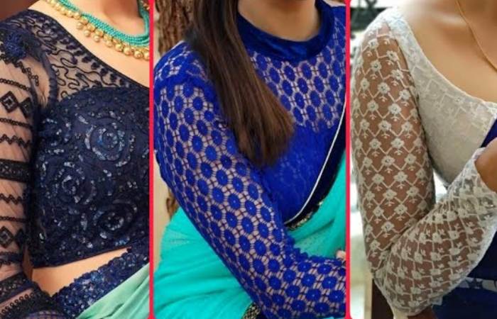 Netted Blouse Designs