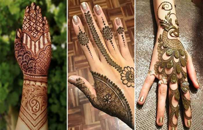 Palm Mehndi Design Easy