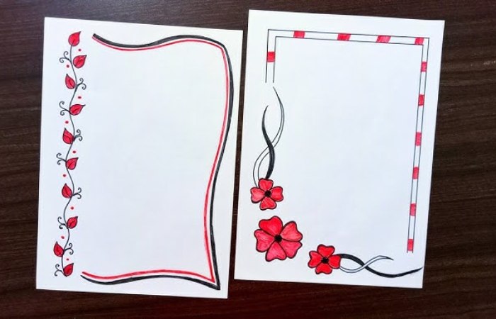 Paper Border Design Simple