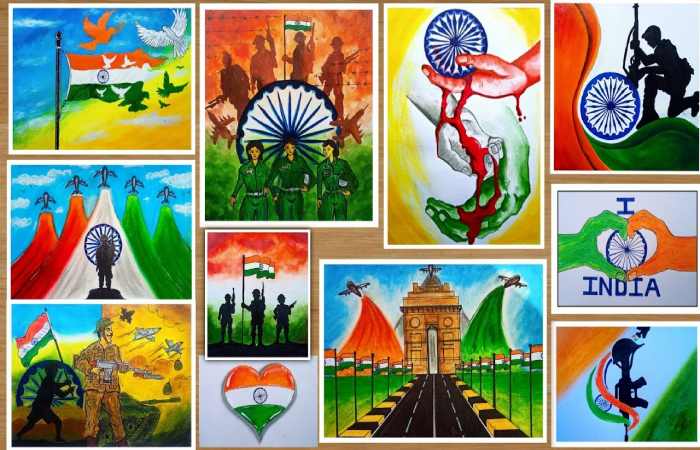 Patriotic Drawings Ideas India