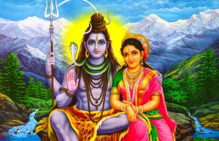 Shiva and Parvati