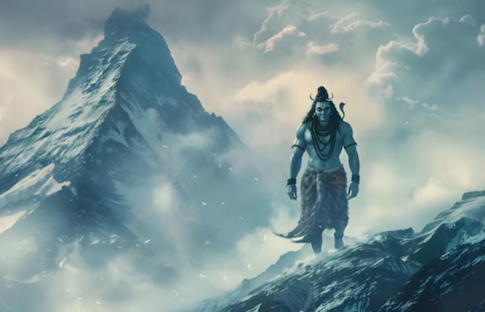 Shiva with Mount Kailash