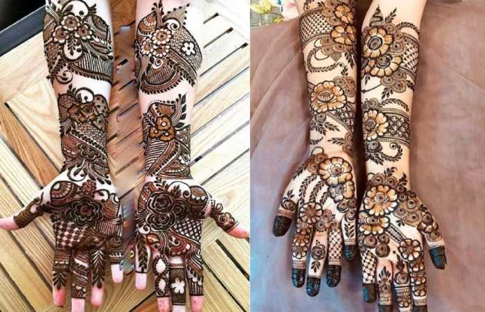 Arabic Mehndi Designs Front Hand