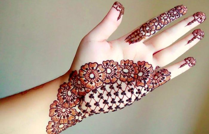 Classic Easy Arabic Mehndi Design