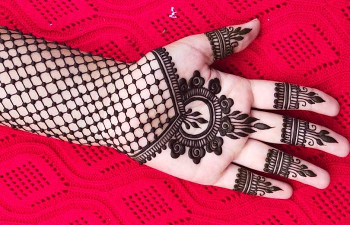 Jaal Pattern_ Easy Arabic Mehndi Design