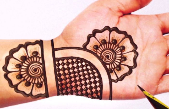 Mehndi Bracelet Design