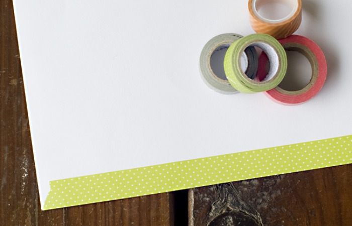 Patterned Tape Borders