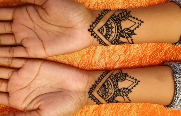 Wrist Henna Tattoo