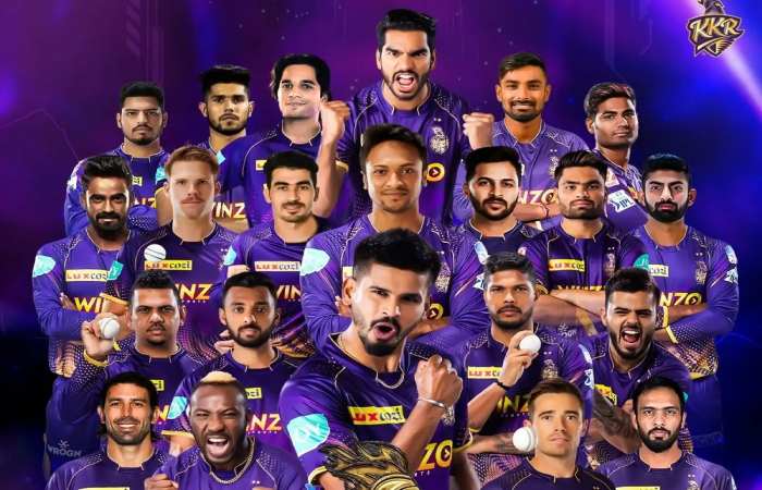 Kolkata Knight Riders (KKR) _ Matches_ 253 _ Won 130