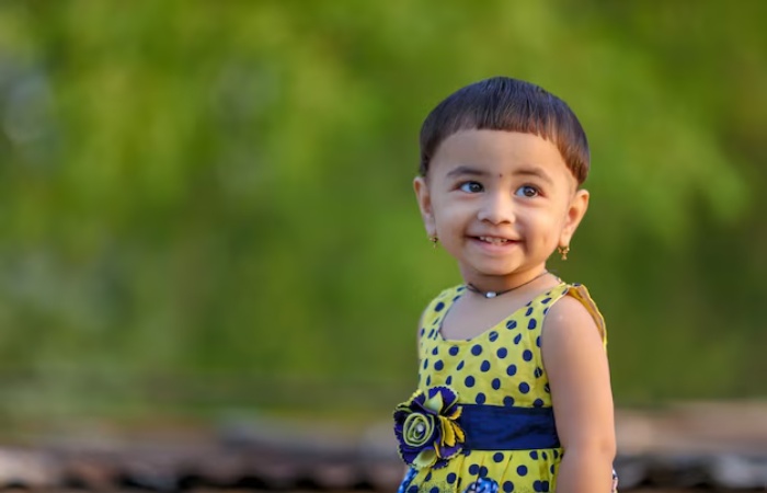 Types of Short Indian Baby Girl Hair Cutting Styles