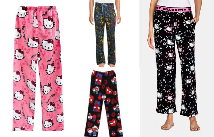 Best Hello Kitty Pajama Pants Available At Walmart