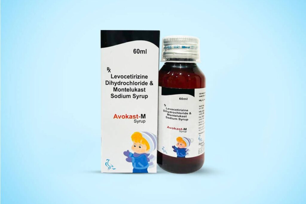 Montelukast Sodium And Levocetirizine Dihydrochloride Syrup For Baby