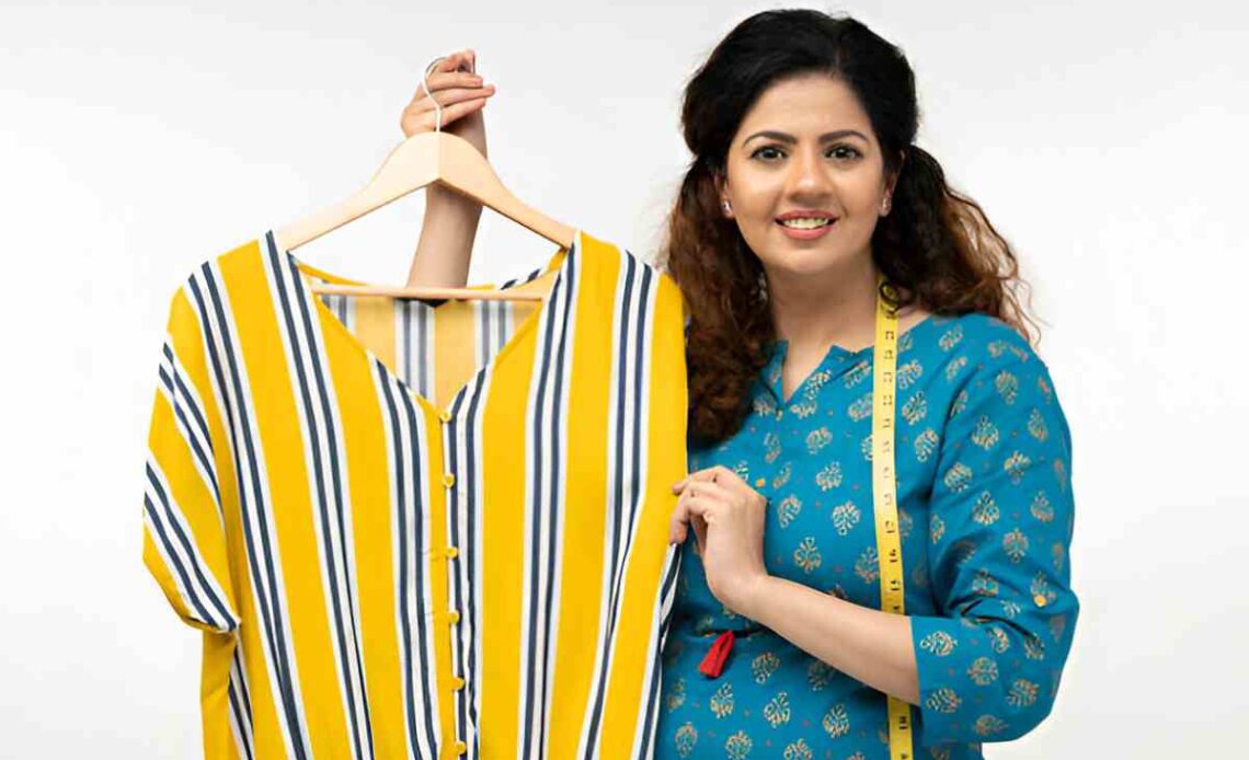 V Neck Designs For Kurtis